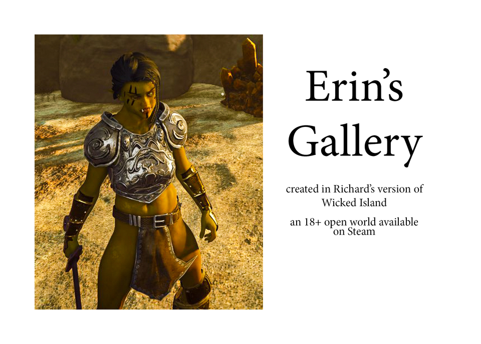 I created a gallery on Wicked Island, 12-31-2025