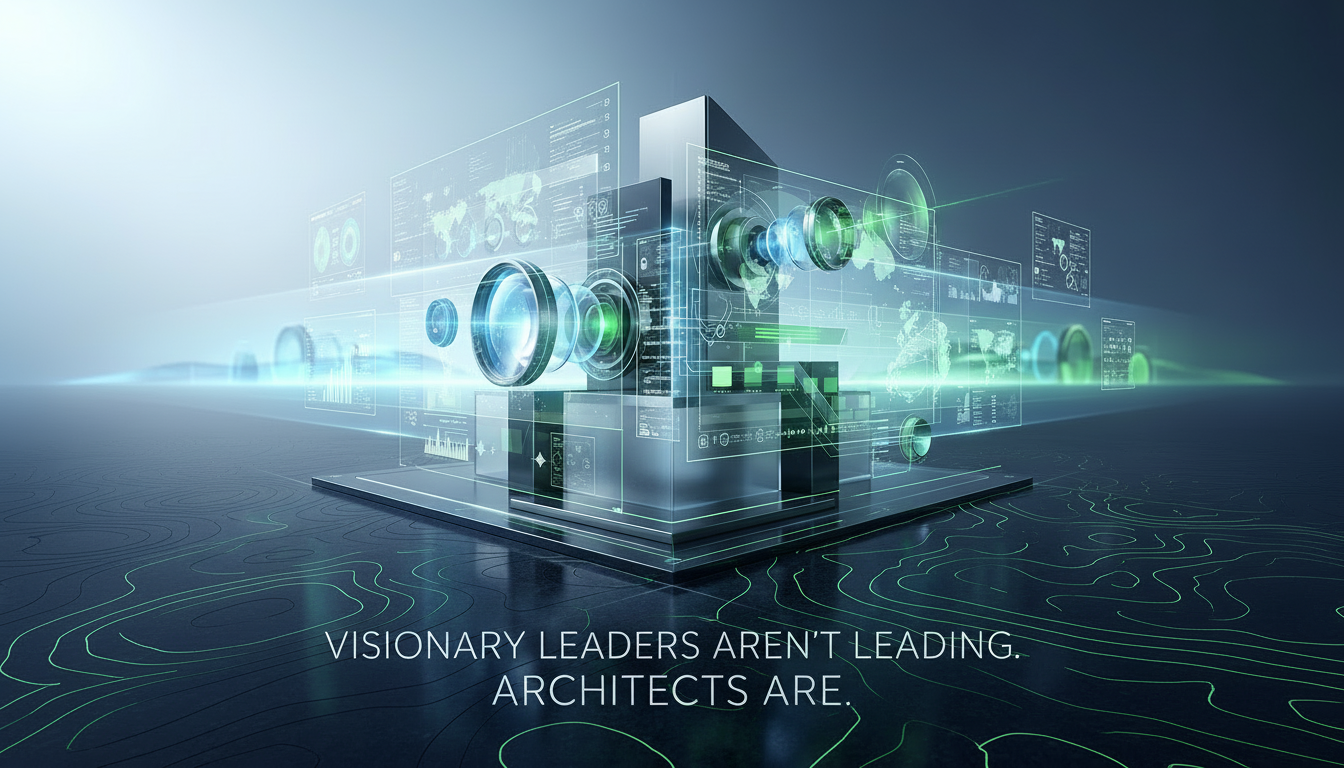 Visionary Leaders Aren't Leading. Architects Are.
