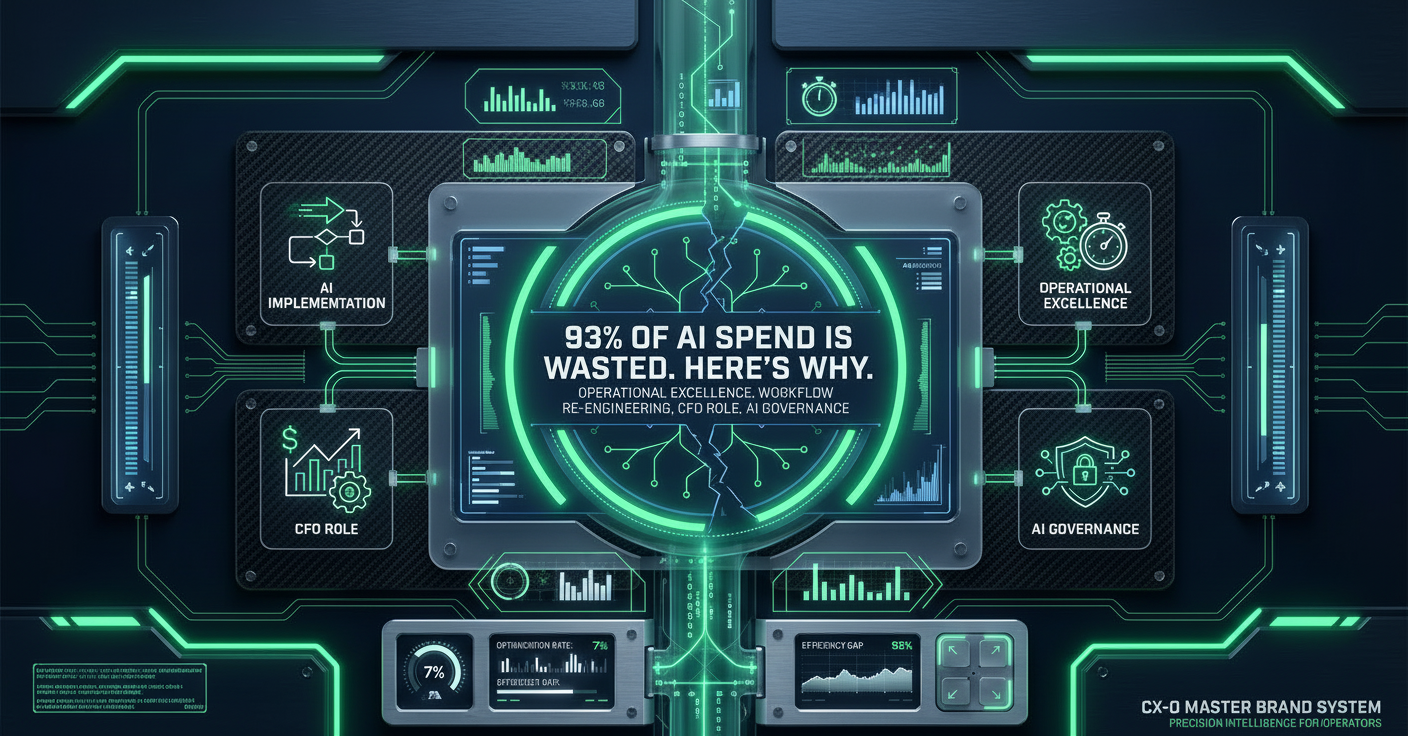 93% of AI Spend Is Wasted. Here's Why.