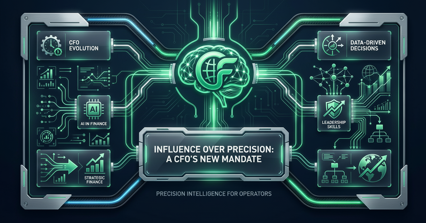 Influence Over Precision: A CFO's New Mandate
