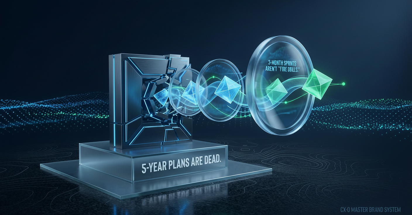 5-Year Plans Are Dead. 3-Month Sprints Aren't 'Fire Drills.'