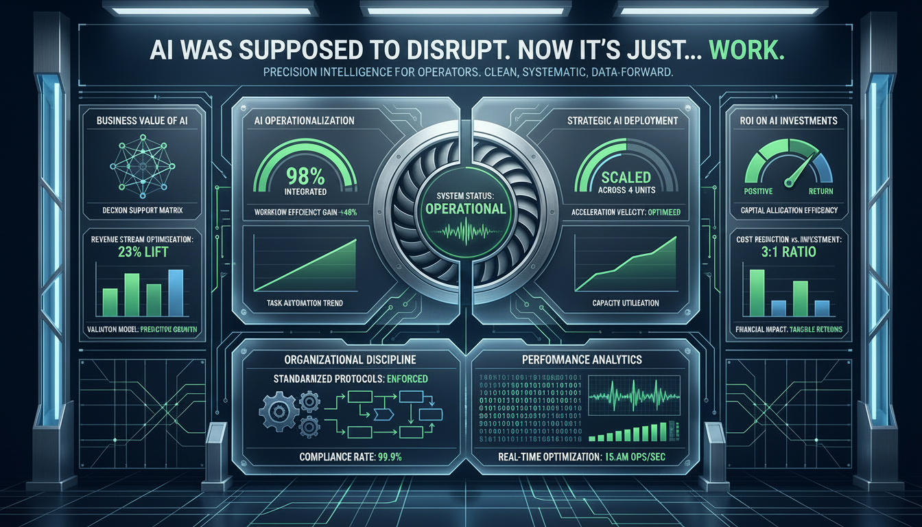 The $1T Blue Collar Prize. 68% of CIOs Cut the AI Hype.