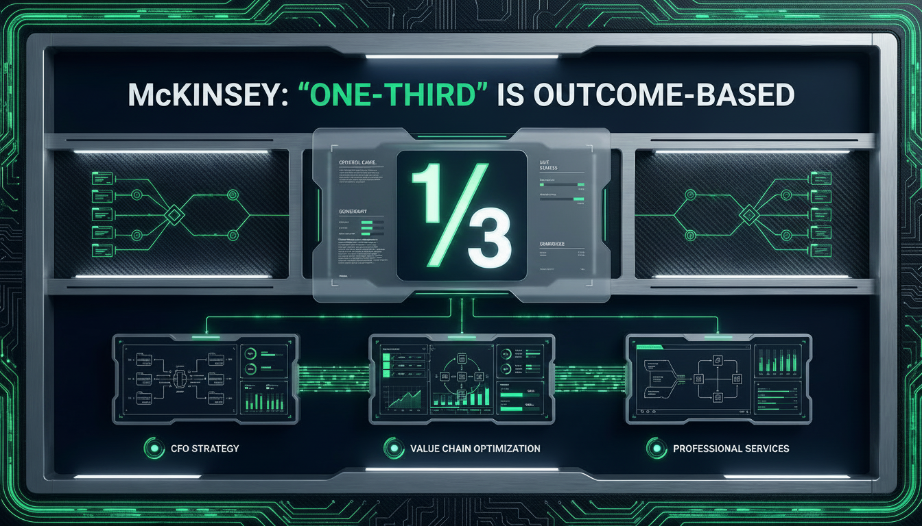 McKinsey: "One-Third" Is Outcome-Based
