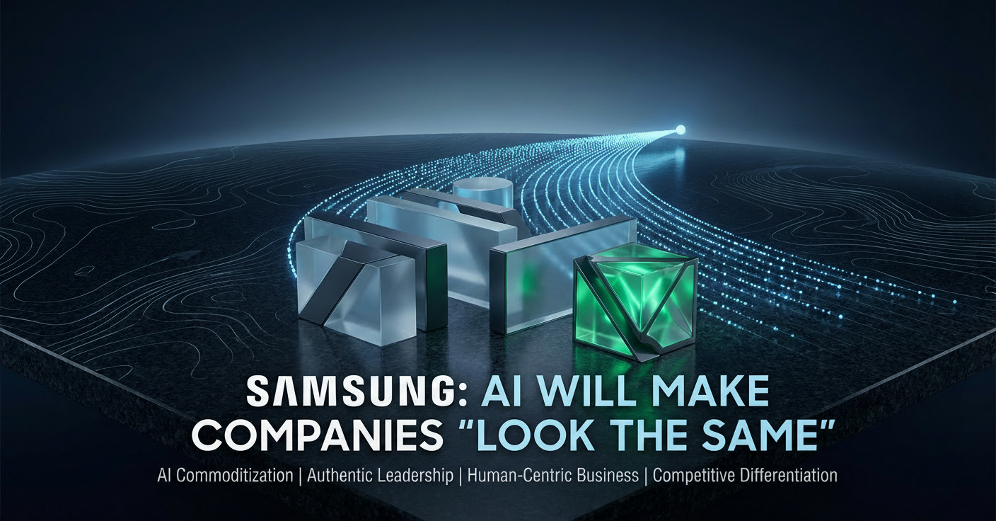 Samsung: AI Will Make Companies "Look The Same"