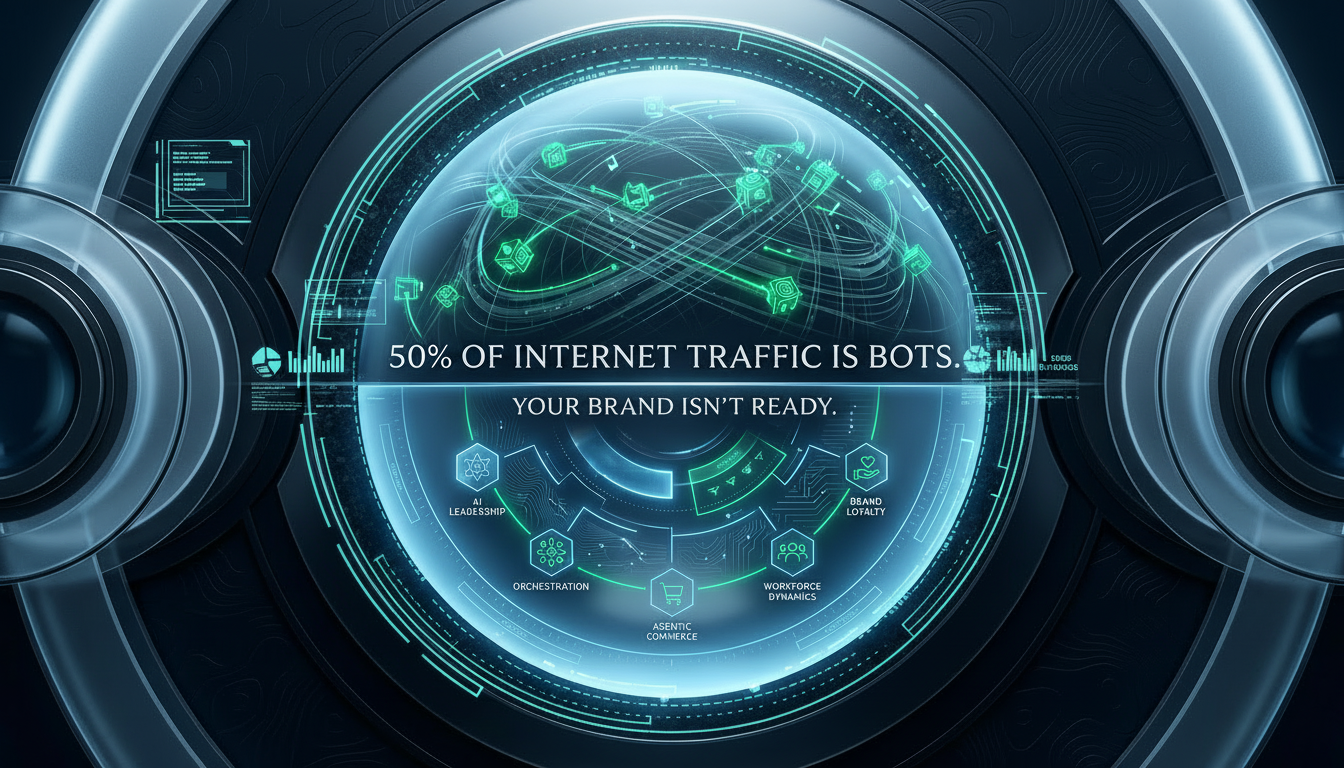 50% of Internet Traffic Is Bots. Your Brand Isn't Ready.