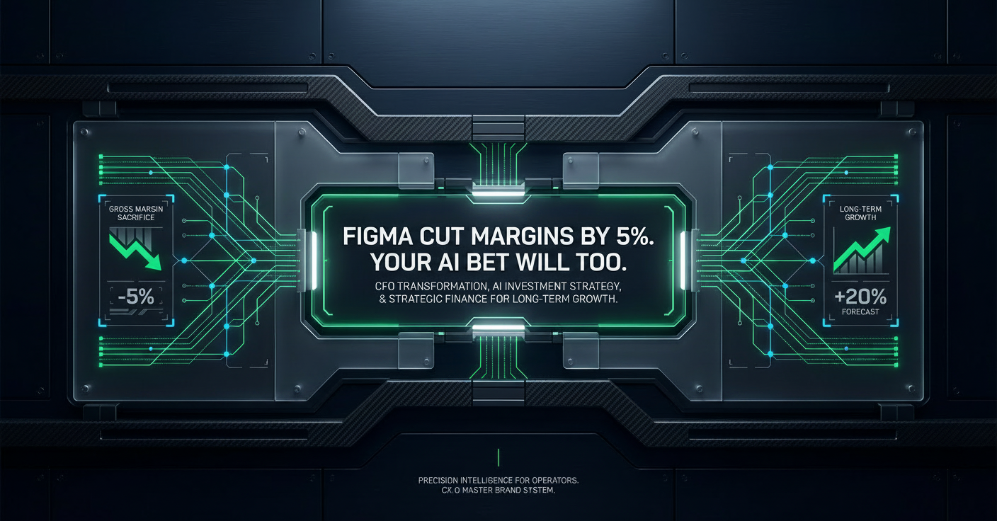 Figma Cut Margins by 5%. Your AI Bet Will Too.