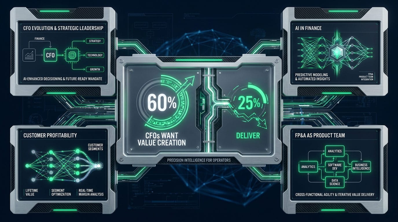 Why Are Only 1 in 4 CFOs Leading Value Creation?