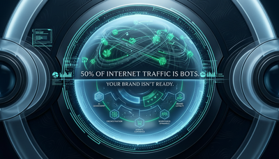 50% of Internet Traffic Is Bots. Your Brand Isn't Ready.