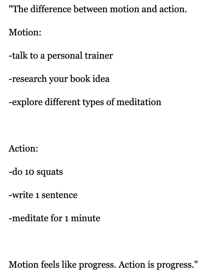 Except from Atomic Habits by James Clear