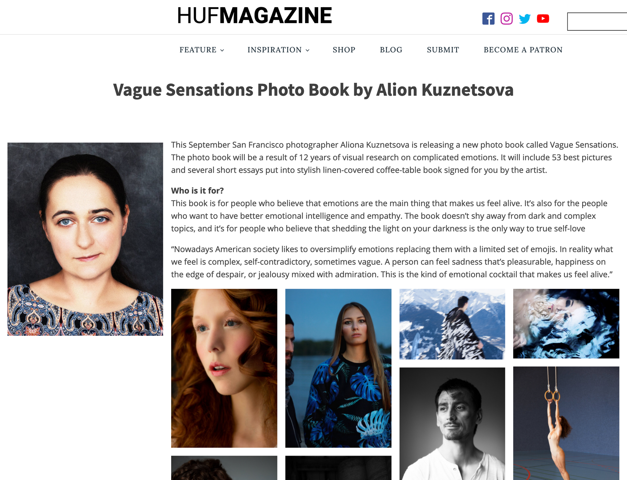 Interview: HUF Magazine