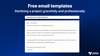 Email template for declining a project professionally