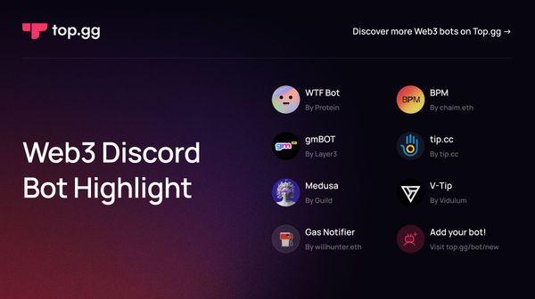Web3 Discord Bot Highlight