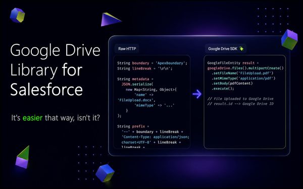 My Name Is Apex Google Drive Library. I Allow You to Manage Google Drive Directly from Salesforce