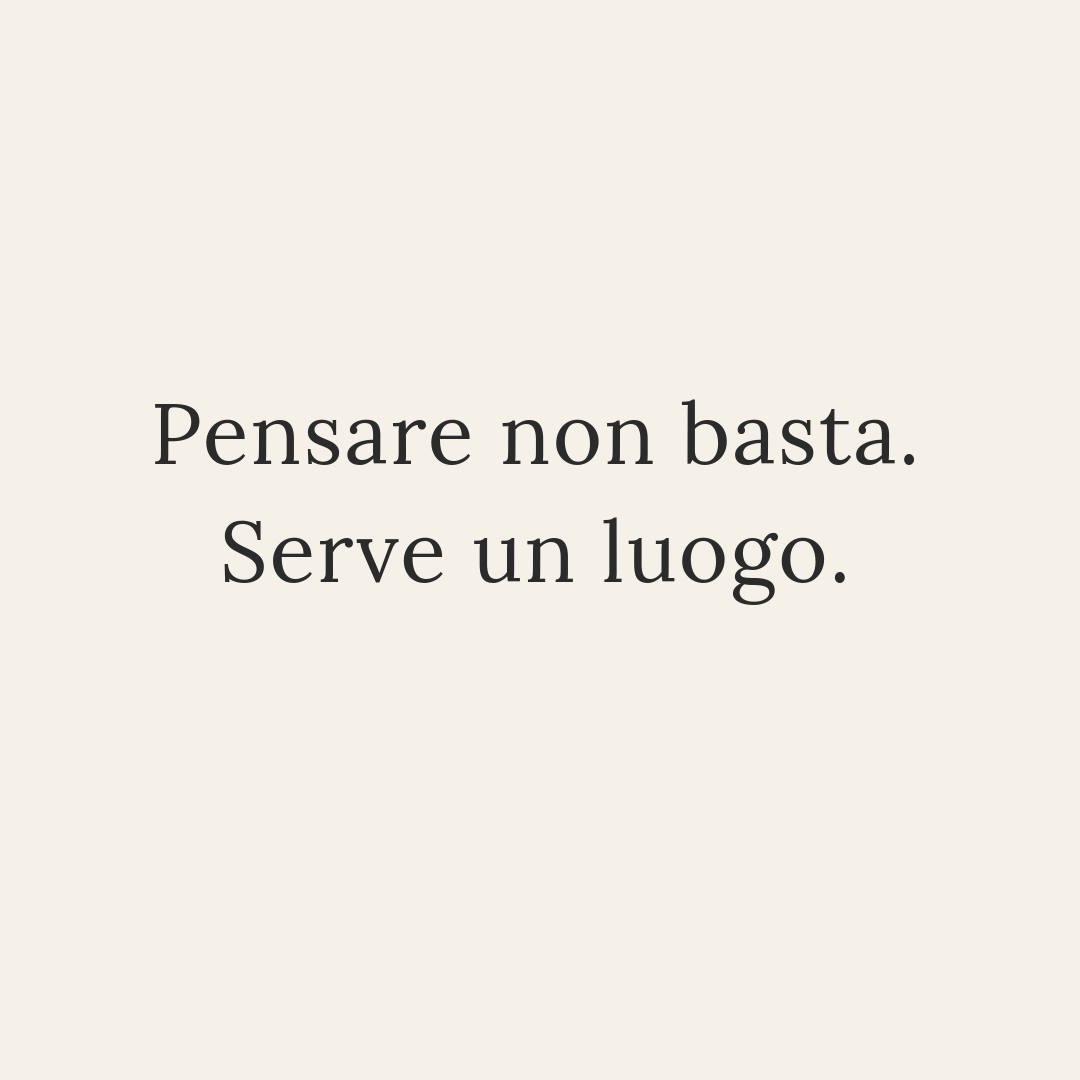 Il quaderno come spazio di pensiero
