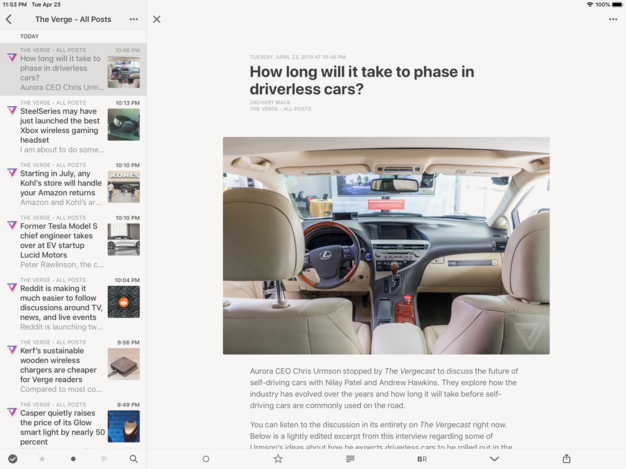Reeder4 登場！