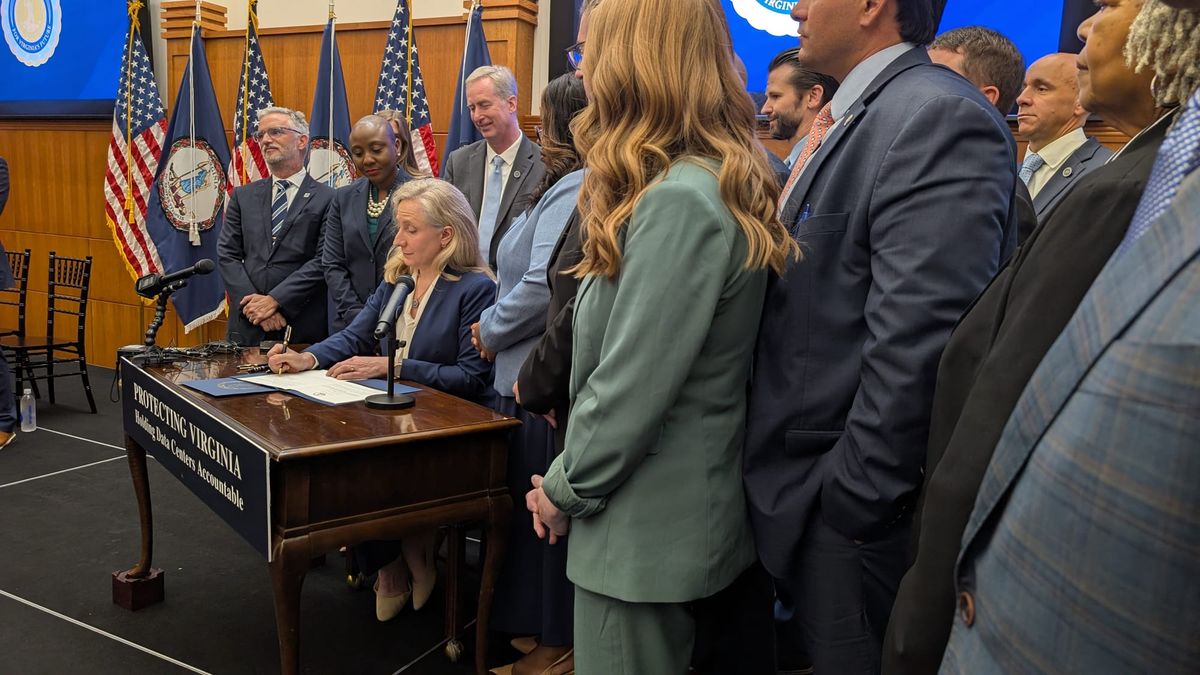 Spanberger Signs Executive Order on Data Centers