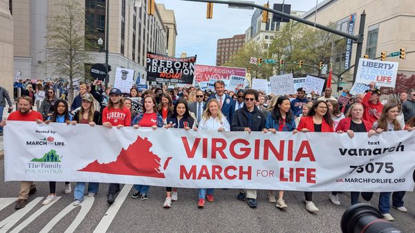 Virginia March for Life Rally and Progressive Language