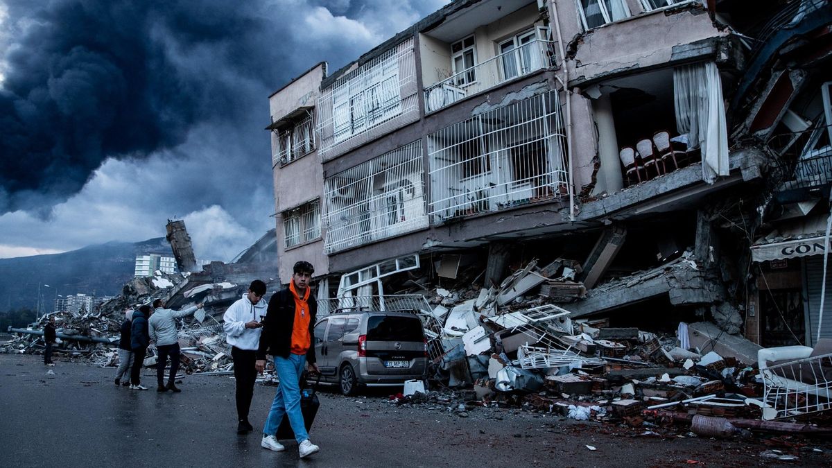 İskenderun, 7 Şubat 2023. Fotoğraf: Burak Kara, Getty Images.