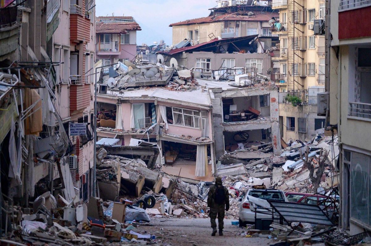 Hatay, 6 Şubat 2023. Fotoğraf: Yasin Akgül, AFP.