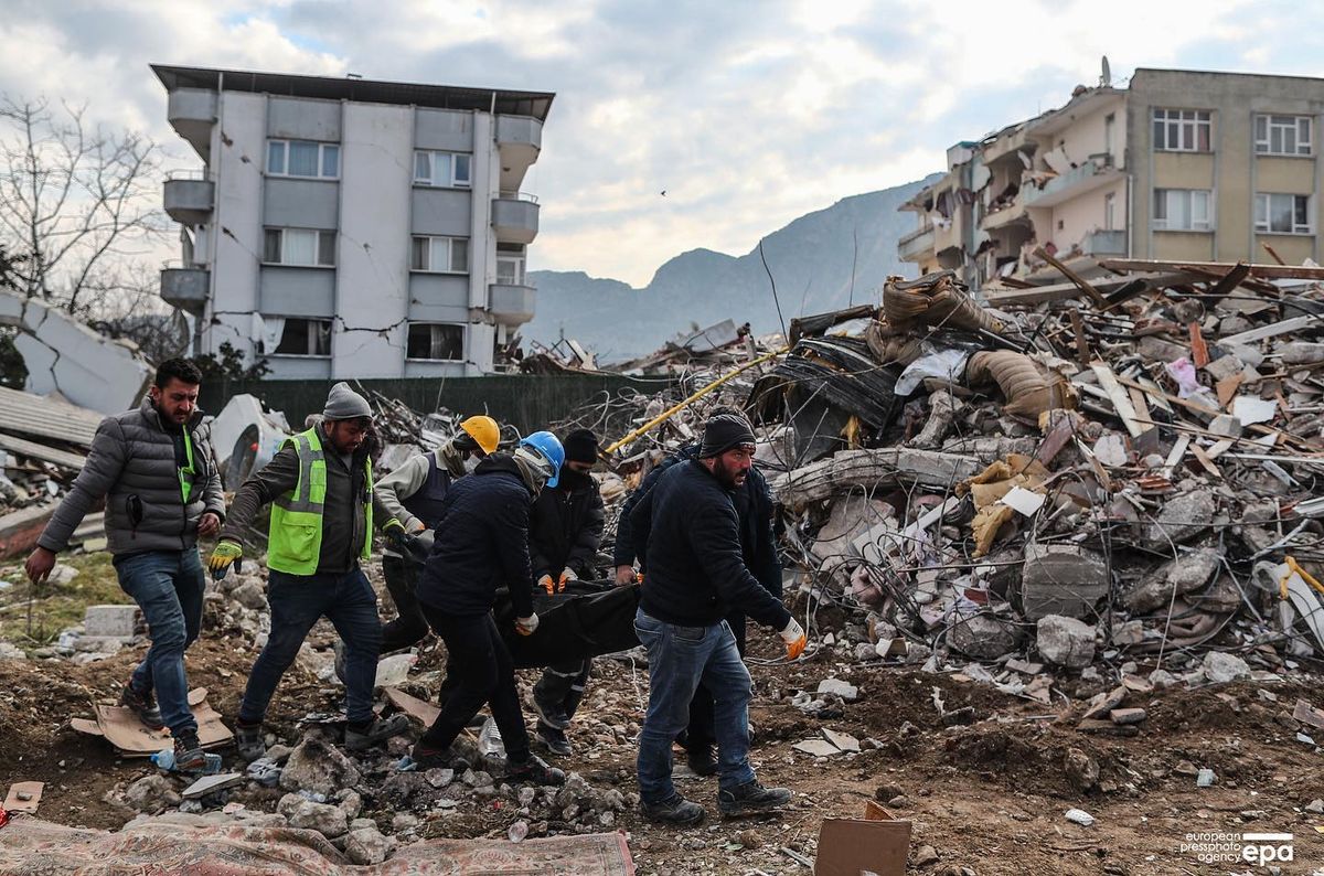 Hatay, 11 Şubat 2023. Fotoğraf: Erdem Şahin, EPA Photos.