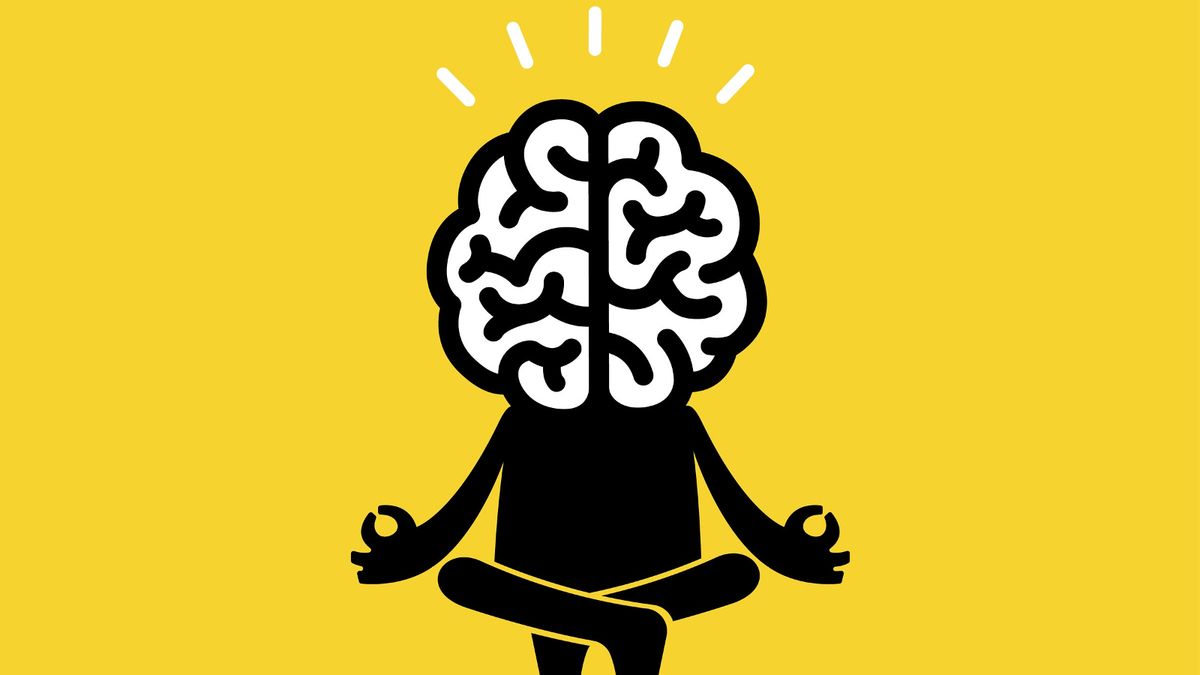 Mindfulness. İllüstrasyon: HotLittlePotato, Getty Images.