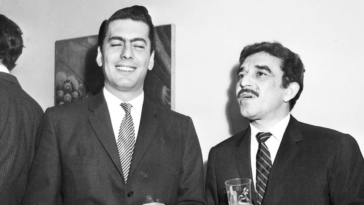 Mario Vargas Llosa ve Gabriel García. Lima, Peru, 1967. Fotoğraf: Revista Caretas.