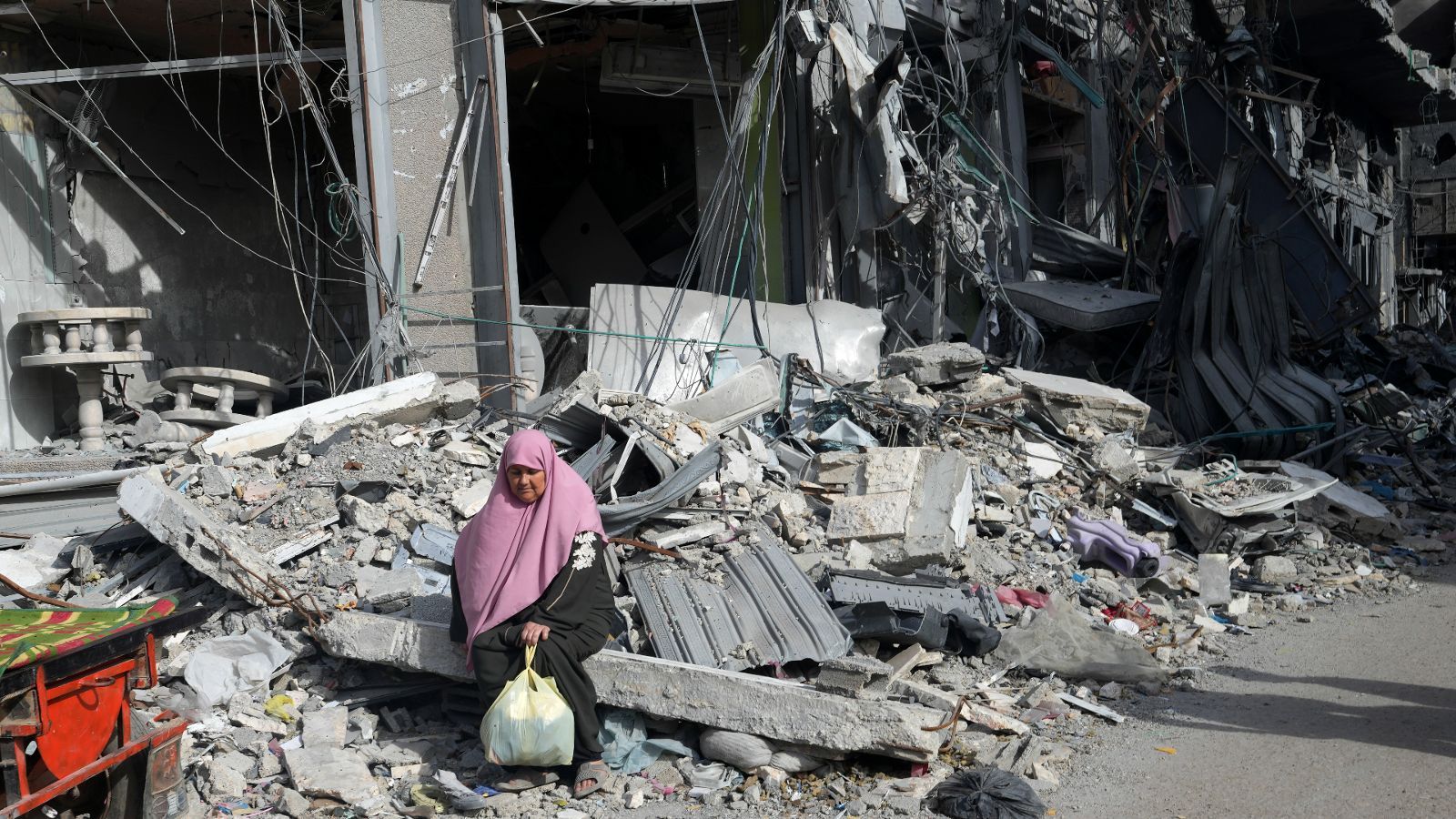 Gazze, 25 Kasım 2023. Fotoğraf: Adel Hana, AP.