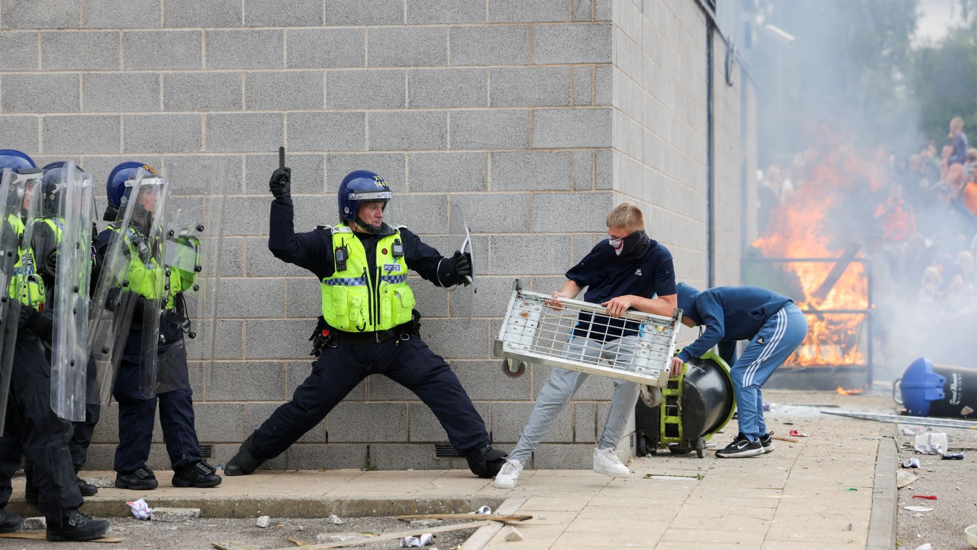 Rotherham, İngiltere. 4 Ağustos 2024. Fotoğraf: Hollie Adams, REUTERS.