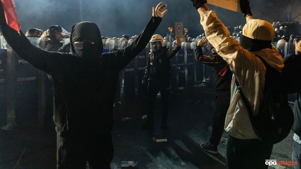 Saraçhane, 24 Mart 2025. Fotoğraf: Erdem Şahin, EPA Images.