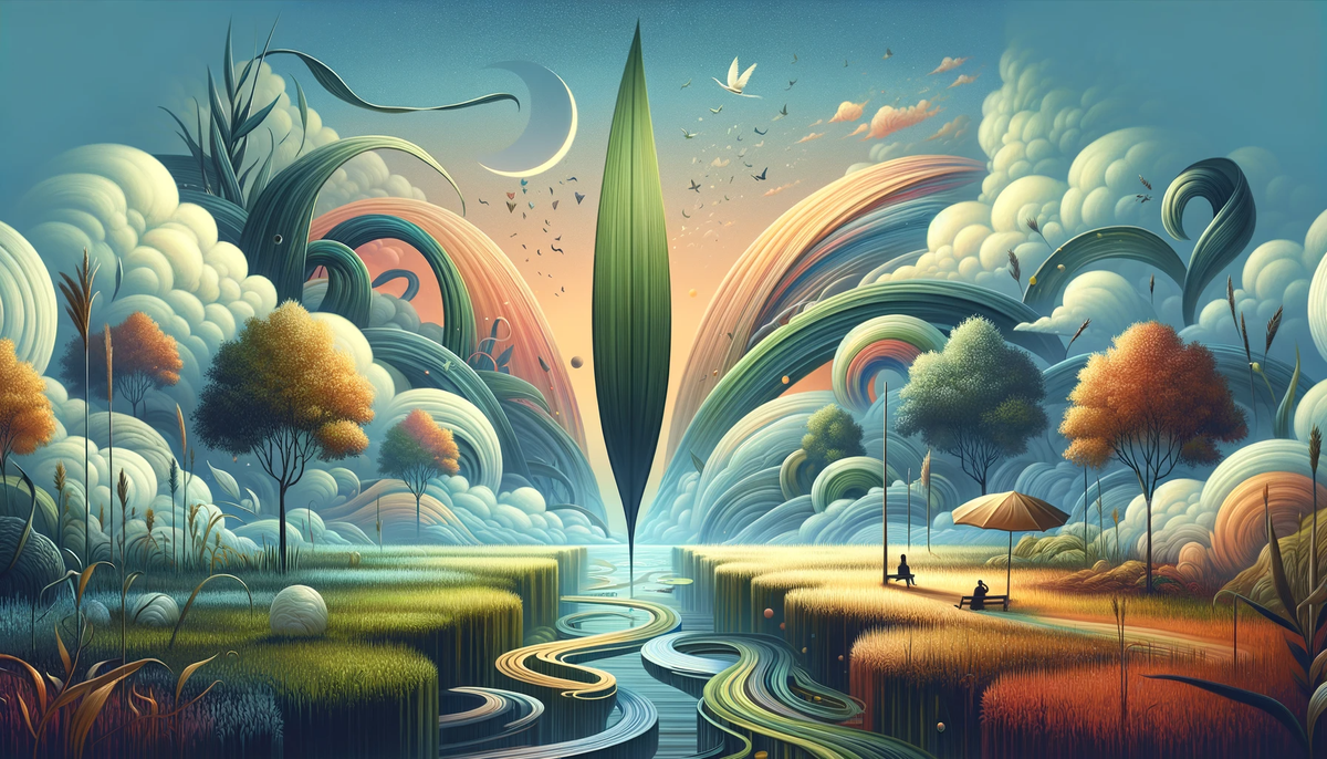 One Blade of Grass (and Thoughts on Meditation)