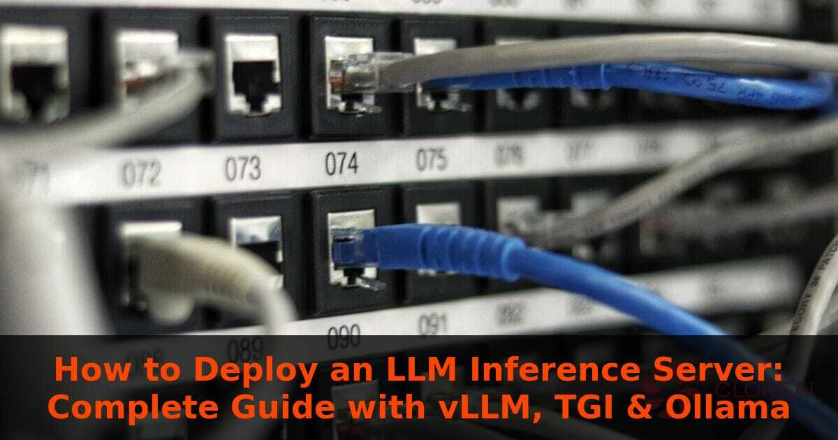 How to Deploy an LLM Inference Server: Complete Guide with vLLM, TGI & Ollama
