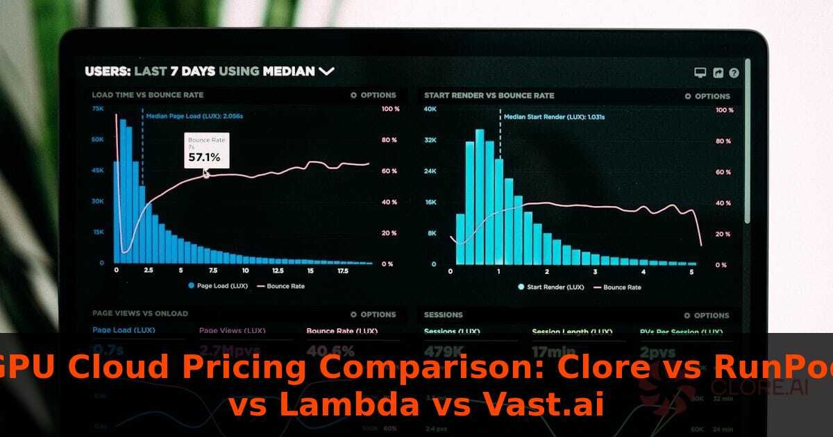 GPU Cloud Pricing Comparison: Clore vs RunPod vs Lambda vs Vast.ai