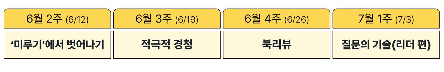 Lemonbase Camp Weekly 2024년 6월 2주차 콘텐츠 예고