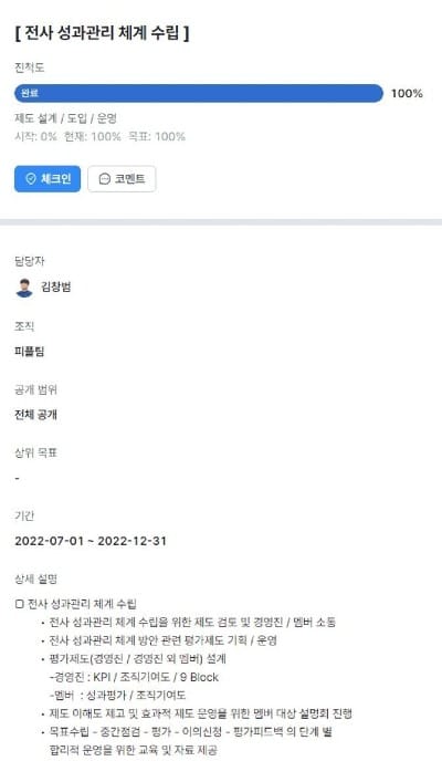 제네시스랩의 체크인 활용 사례