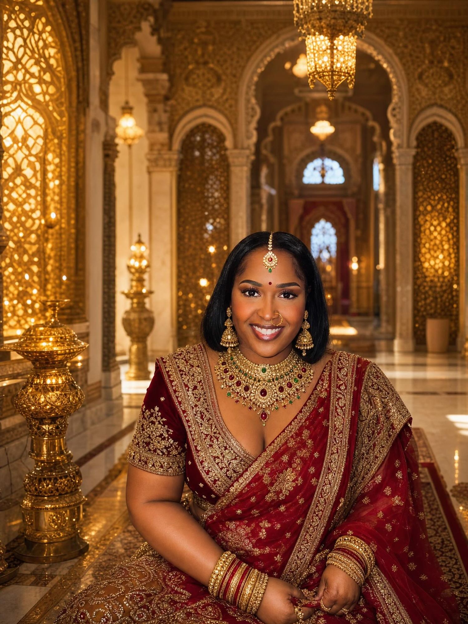 The Touray Family in East Indian Royal Regalia post image