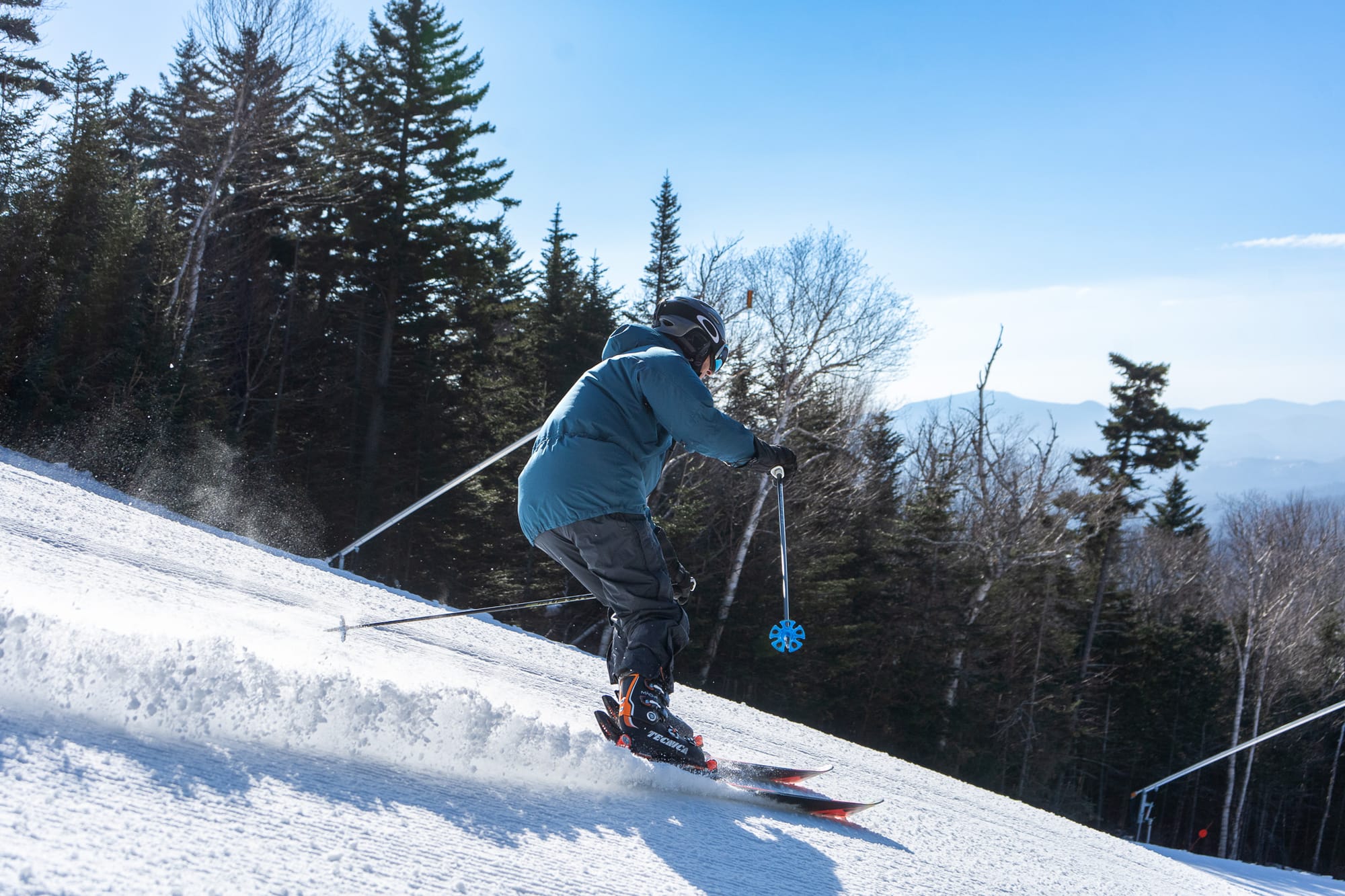 Swooshy turns at Gore on Tuesday.  📷 Gore Mountain