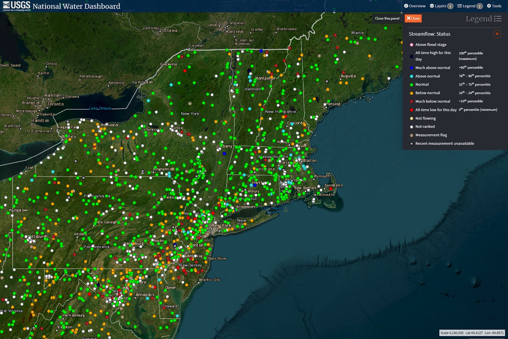 Hey Clark, the ponds are full.