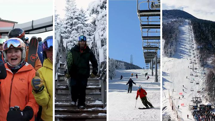 Highlights from Killington's Day One coverage. Photo Credits: Killington.