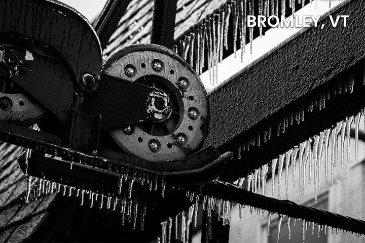 Substantial ice fell on the ADKs and Northern New England in the last 2 days creating widespread issues.  📷 Bromley