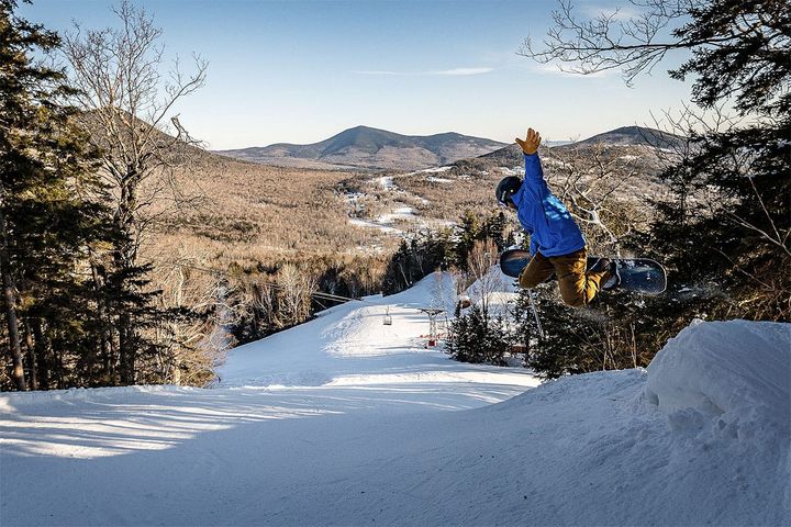 Black Mountain hasn't stopped with reimagining their terrain with newly cut trails and sidecountry.  📷 Black Mountain, NH