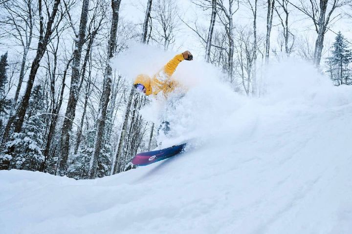Burke is having a banner season as a result of new ownership, investments, and energy.  📷 Burke Mountain & @jasonafrankphoto