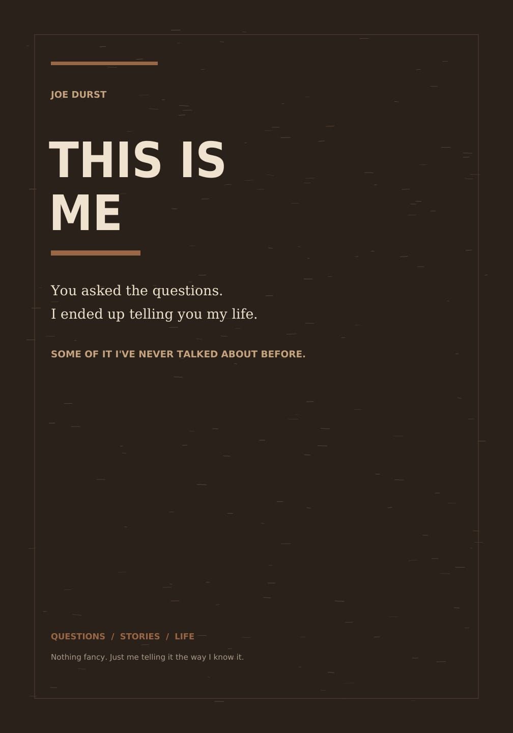 This Is Me — Start Here