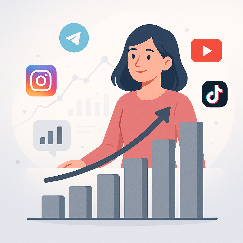 Strategies for Social Growth: From Instagram to Telegram