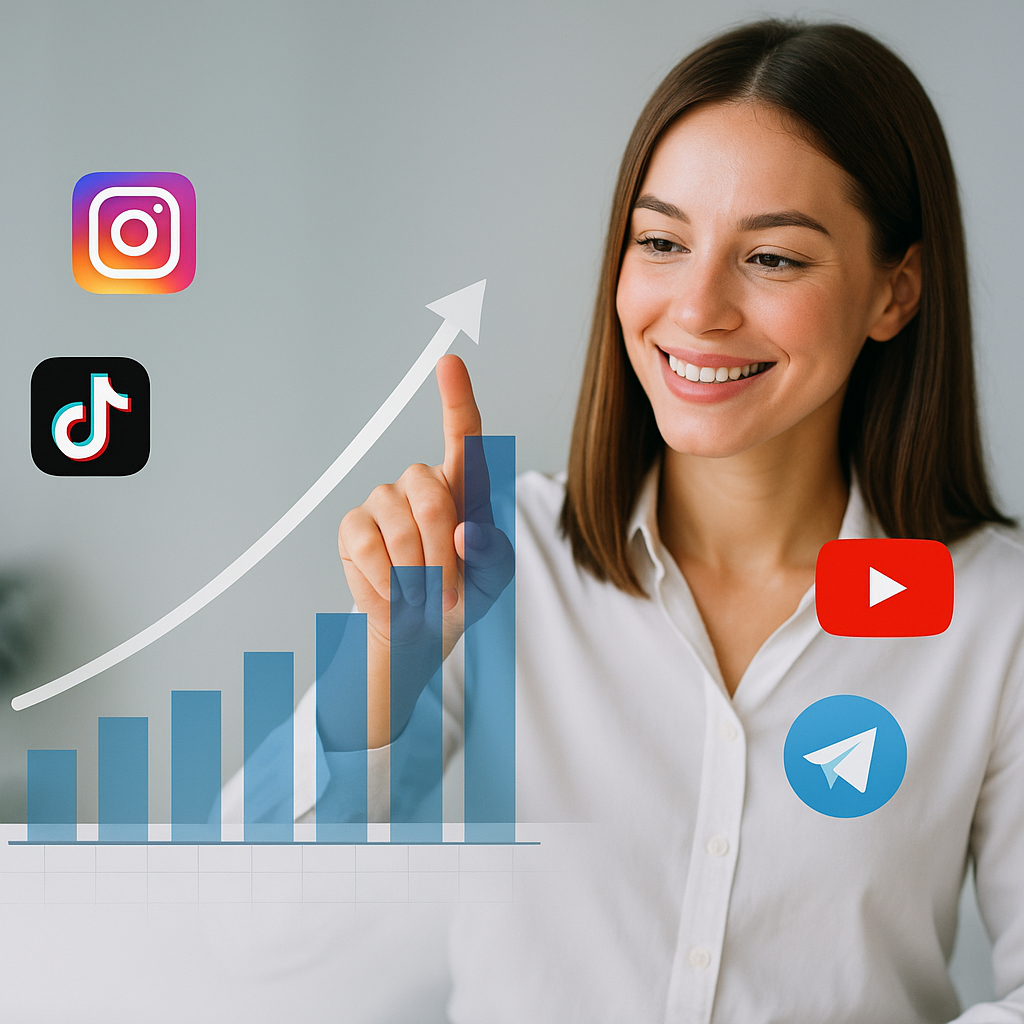Strategic Social Growth: Real TikTok Followers & More