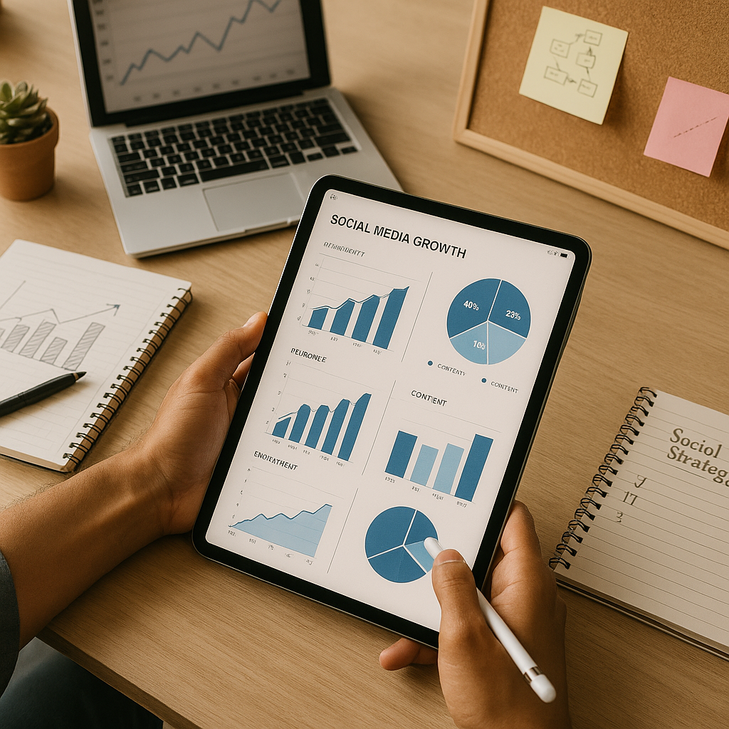 Close-up of the Apple iPad Air M4 displaying a vibrant screen and sleek design