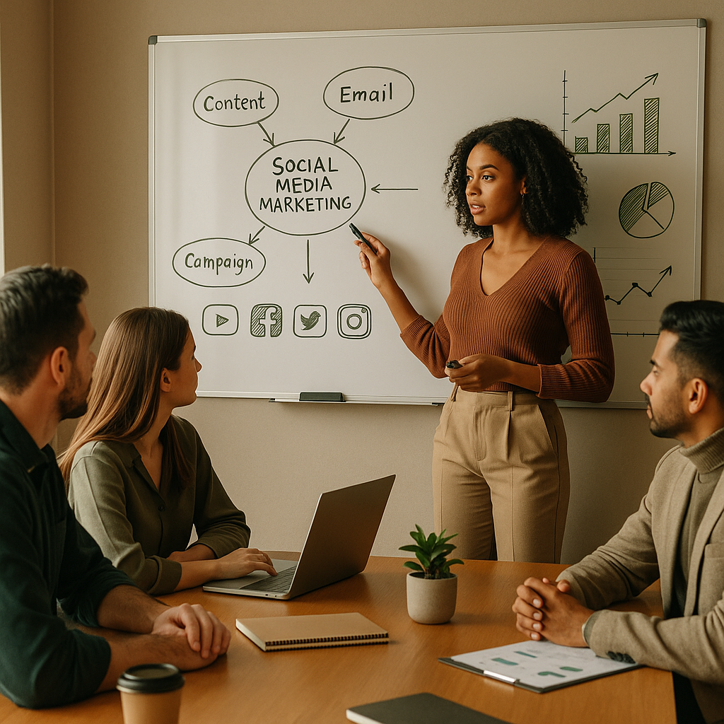 Beehiiv creator tools op een laptopscherm met webinar- en paywallconcepten