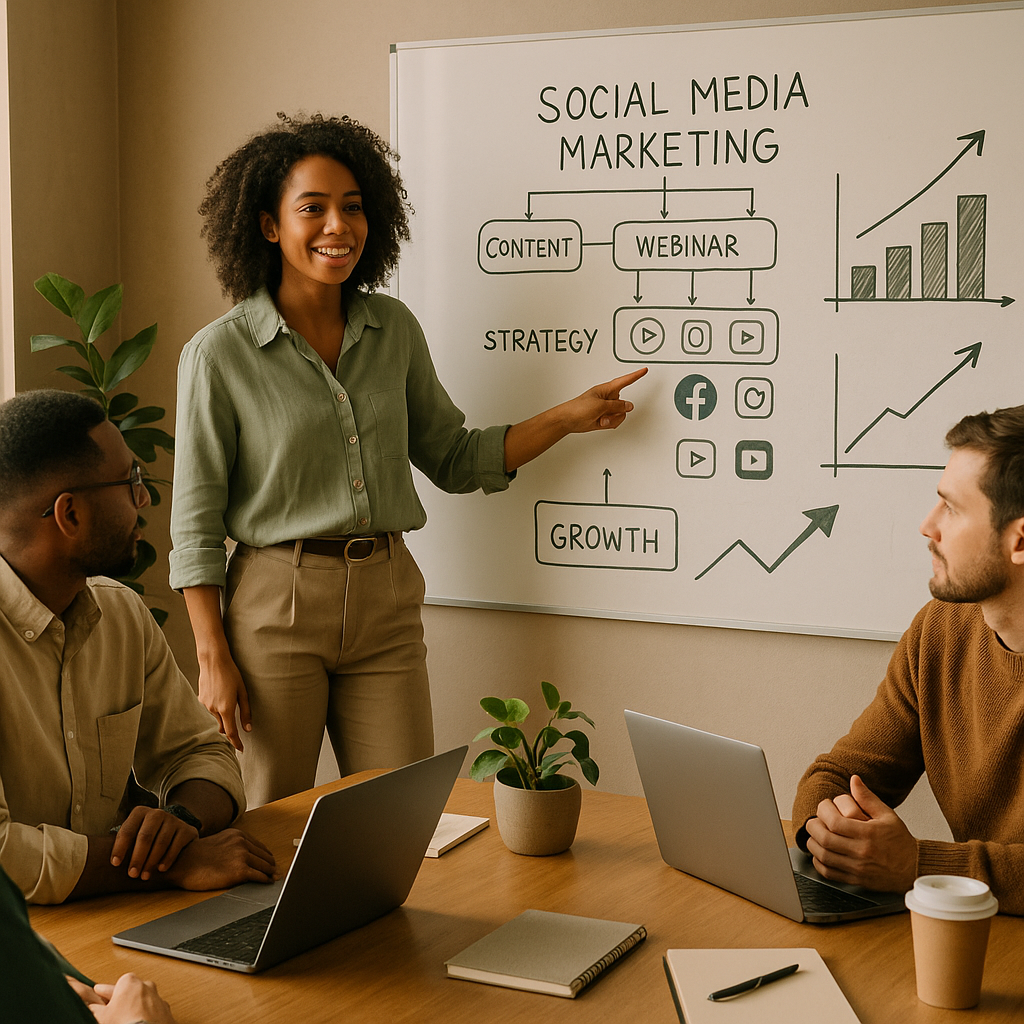 Concepto de panel de creador de Beehiiv con webinars y paywalls personalizables para crecimiento y monetización de audiencia