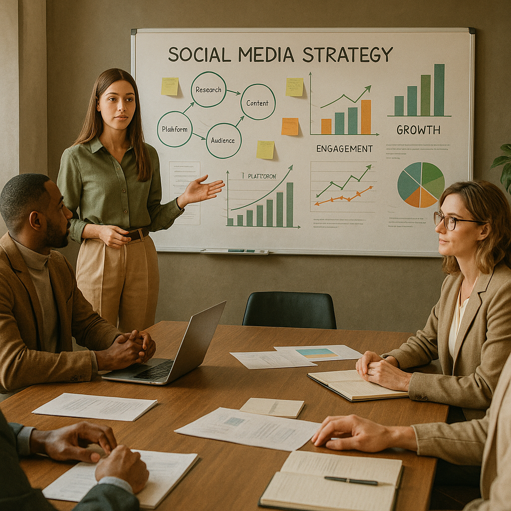 Creatorworkflow en AI-gegenereerde media voor een social media marketing strategie in 2026