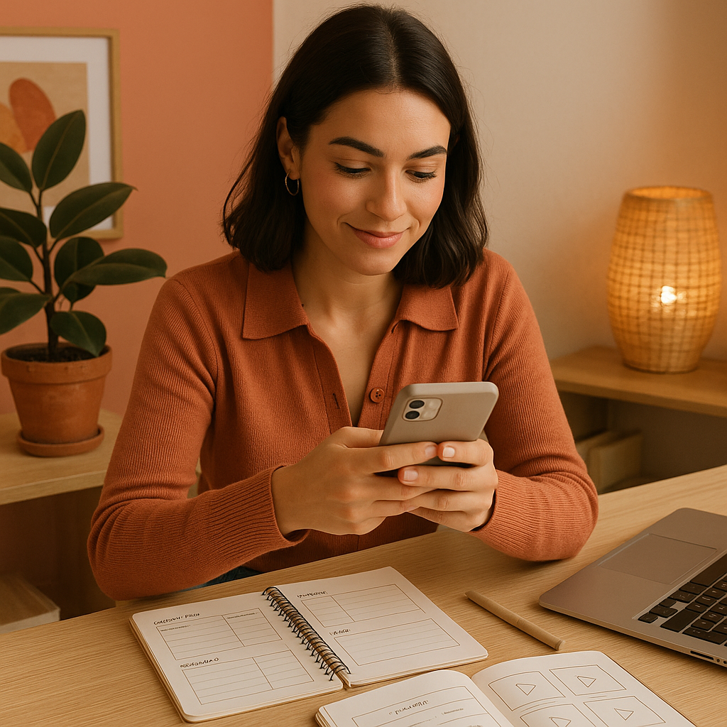 Interfaz de Instagram con una función centrada en la cámara inspirada en publicaciones estilo Snapchat