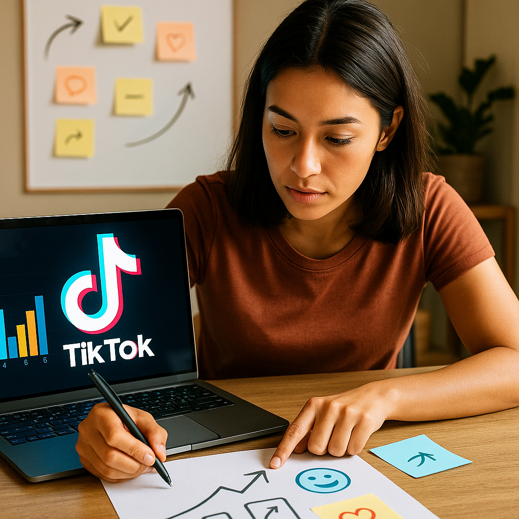 Códigos de emoji no TikTok com exemplos de legendas para melhorar a interação dos criadores